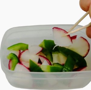Toothpick chopsticks